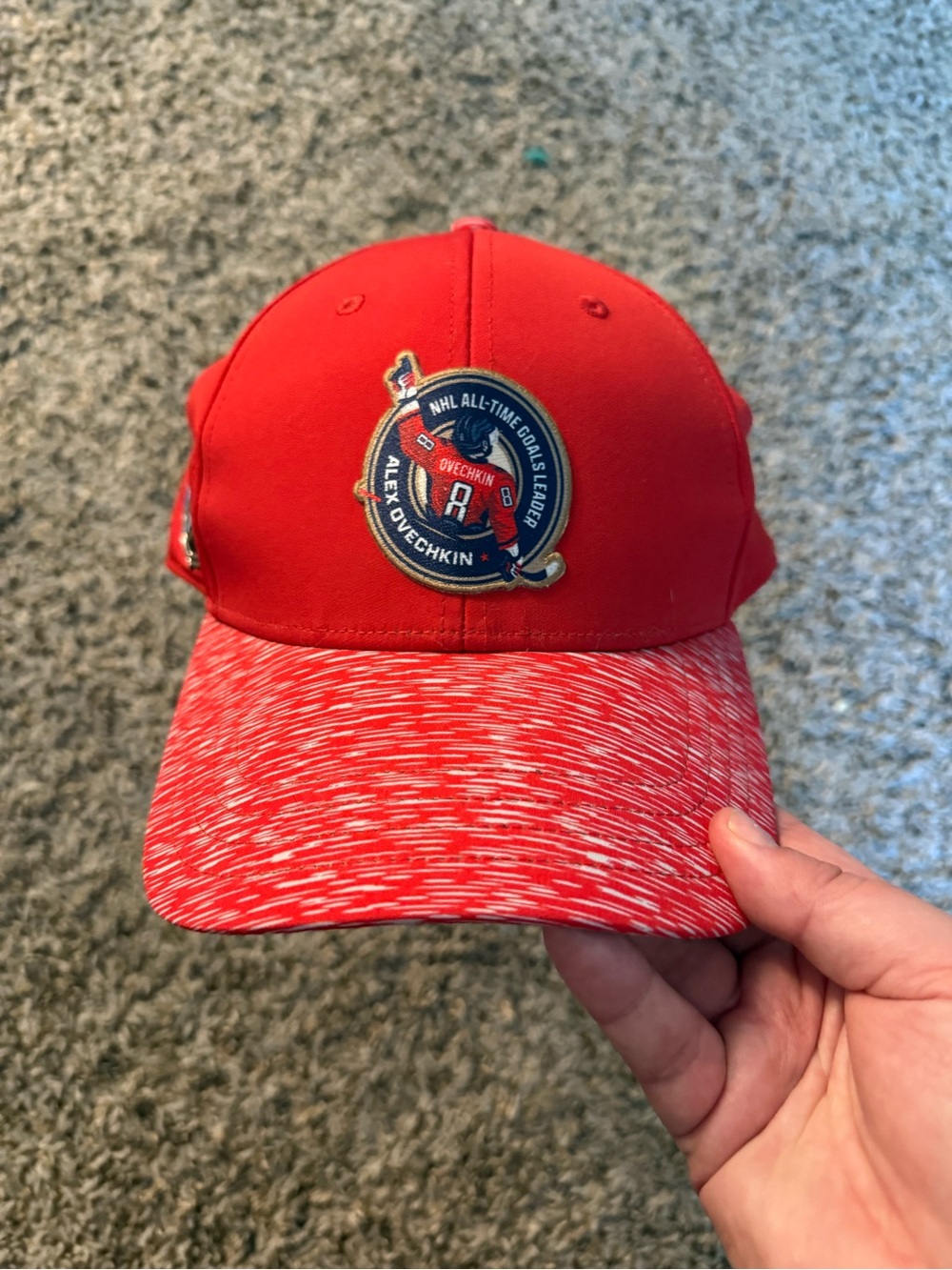 Ovechkin all time goals scorer hat